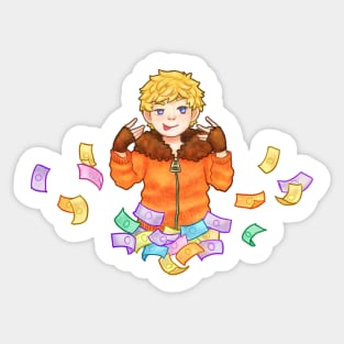 South Park "Monopoly Money" Kenny Sticker